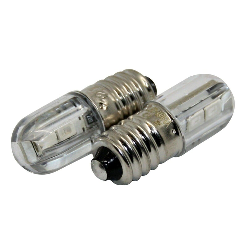 Zamjenska LED žarulja LED-Mafia E10, toplo bijela, 6V - 2 kom.