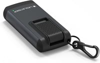 Ledlenser K6R 400 Lumen USB-s Újratölthető Kulcstartó Lámpa Piros Fénnyel Szürke 3