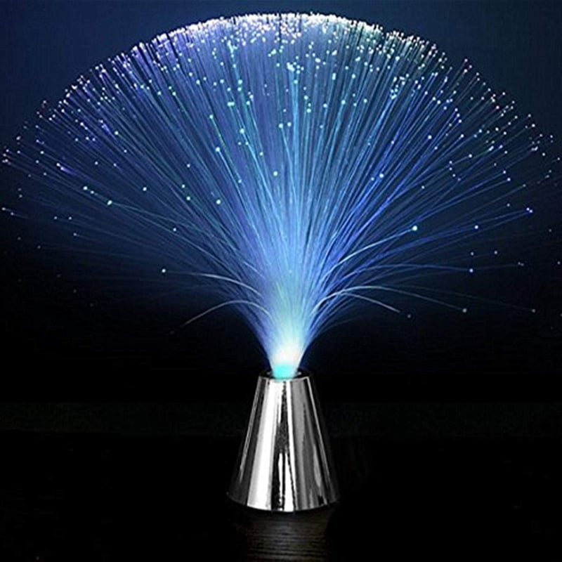 LEDMOMO Színváltó Fiber Optic LED Lámpa Elemmel - Esküvő, Karácsony, Parti Dekoráció