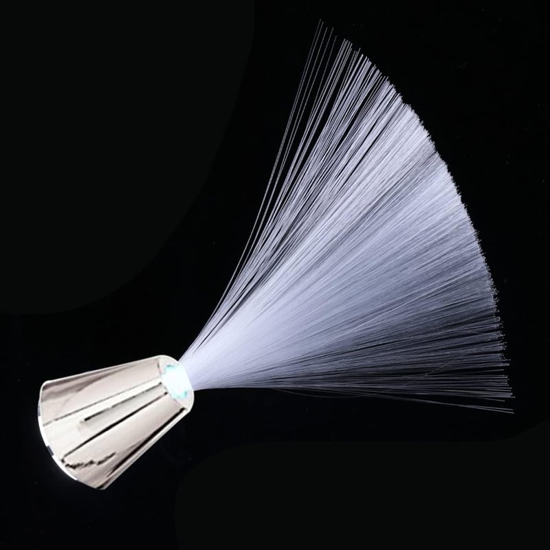LEDMOMO Színváltó Fiber Optic LED Lámpa Elemmel - Esküvő, Karácsony, Parti Dekoráció