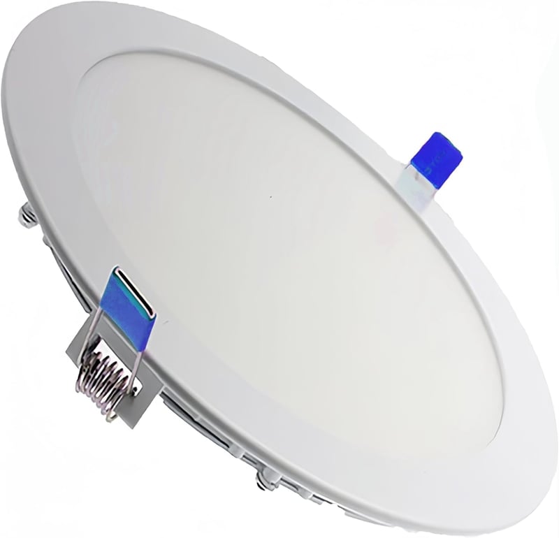 LEDUNI 20W LED Beépítő Lámpa Kerek 225mm Alumínium Panel 2000 Lumen