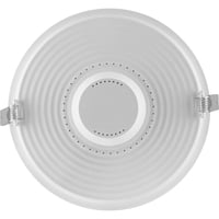 LEDVANCE DL SLIM DN 210 ploché LED svietidlo typu downlight 18W teplá biela 3000K vstavané stropné svietidlo biely kryt montážny otvor 210 mm 2