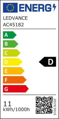 Bec economic LEDVANCE Dulux LED L55 HF & AC Mains V 25W 840 2G11, lumină albă rece, 4000K 3