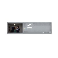 LEDVANCE Planon Frameless LED stropné svietidlo biele 40W 1200x300 mm obdĺžnikové 3000K teplá biela hliníkový kryt matný PMMA difúzor 6
