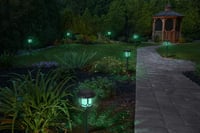 Lampă solară de grădină LEDVANCE SMART+ Outdoor Bluetooth, tip stâlp, lumină albă reglabilă (3000K-6500K) și colorată, IP44, negru, autonomie 8 ore 2