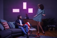 LEDVANCE SMART+ Planon bezrámový LED stropný panel, 1200x300 mm, nastaviteľná biela farba a RGB, WiFi, kompatibilný s Google a Alexa 3