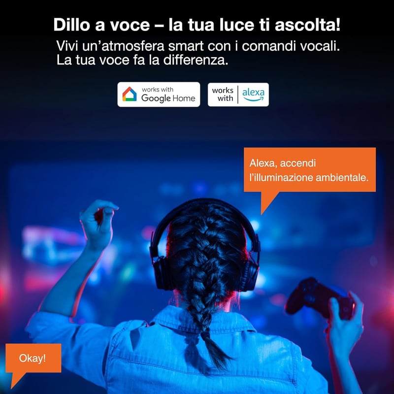 LEDVANCE Smart+ WiFi Flex 3M LED szalag RGB, 350lm, dimmer, app vezérlés - magic flex 3m