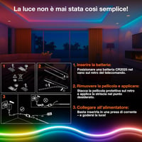 LEDVANCE Smart+ WiFi Flex 3M LED szalag RGB, 350lm, dimmer, app vezérlés - magic flex 3m 5