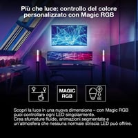 LEDVANCE Smart+ WiFi Flex 3M LED szalag RGB, 350lm, dimmer, app vezérlés - magic flex 3m 4