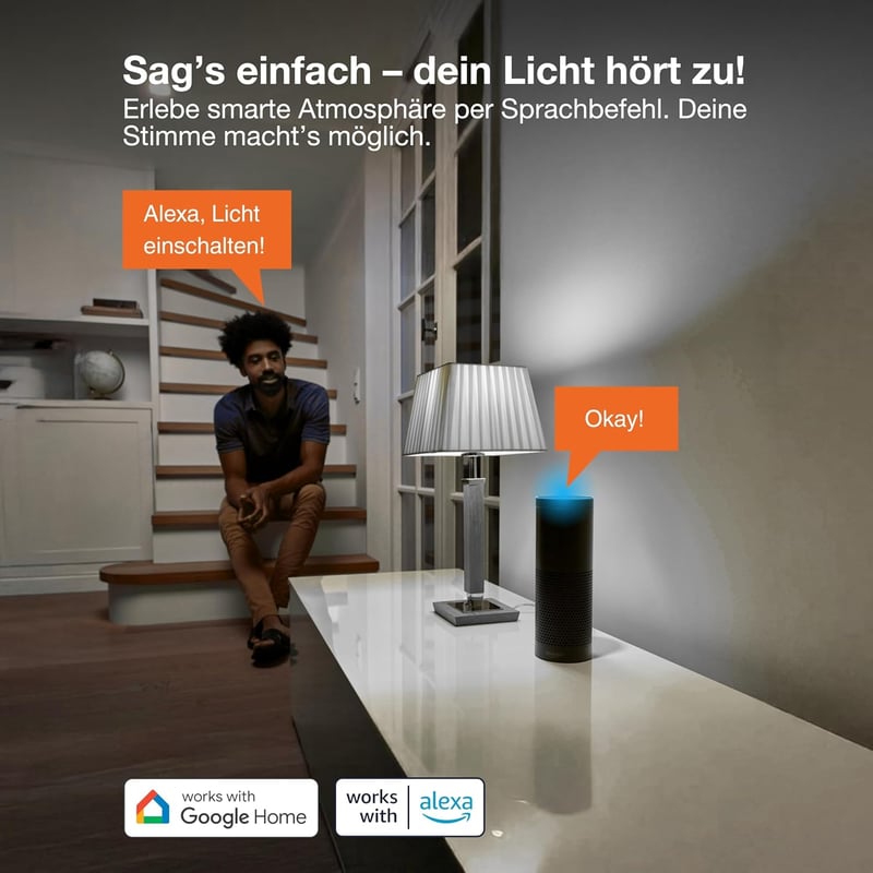 LEDVANCE Smart WiFi LED izzó E14 foglalat, dimmelhető, színhőmérséklet szabályozható 2700-6500K
