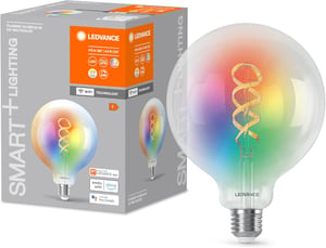 LEDVANCE SMART+ WiFi LED izzó G125 E27 4,8W RGBW dimmelhető