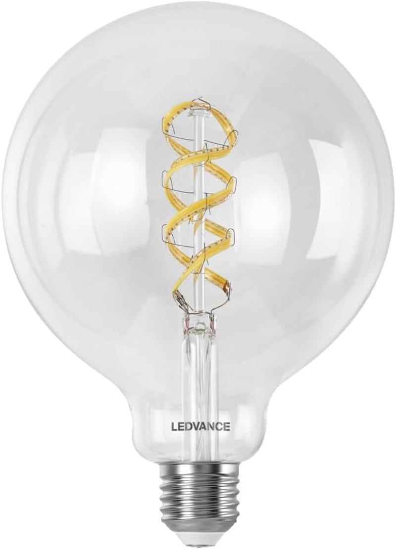 LEDVANCE SMART+ WiFi LED izzó E27 4.8W 470lm gömb forma dimmer app vezérlés - Single-Pack, Globe