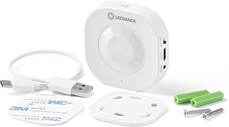 LEDVANCE SMART+ WiFi mozgásérzékelő, okos mozgásszenzor, Type-C, intelligens eszközökhöz - Einzel-Pack, Motion detector