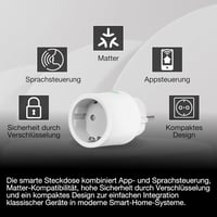 LEDVANCE SMART+ WiFi okos konnektor, fehér, Alexa és Google kompatibilis 4
