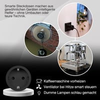 LEDVANCE SMART+ Indoor Plug okos konnektor Matter WiFi - fekete 4