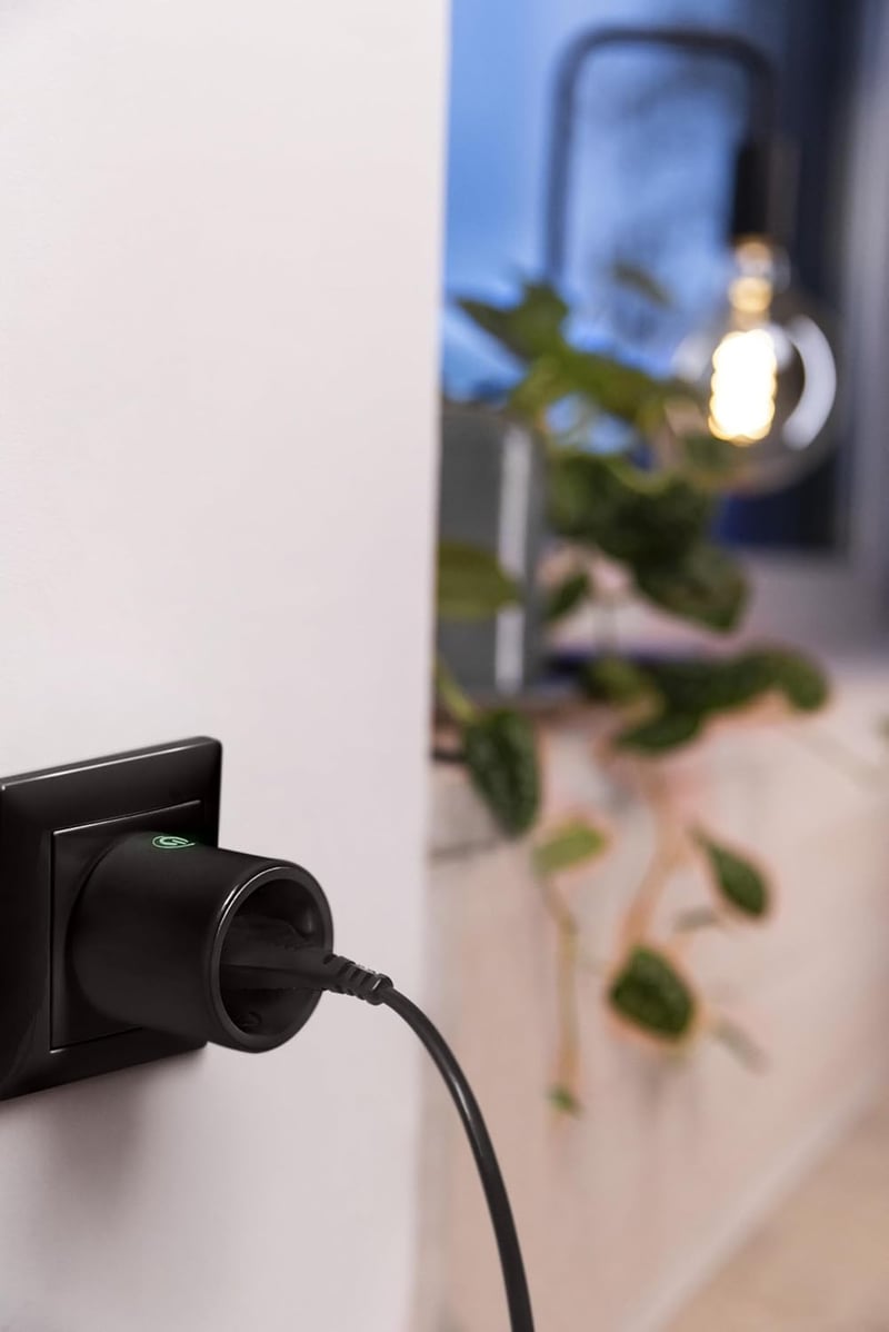 LEDVANCE SMART+ ZigBee okos beltéri konnektor Alexa és Google Home kompatibilis