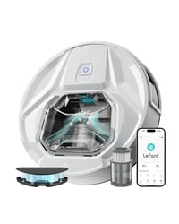 Lefant M320 Robotporszívó Felmosó Funkcióval, 6000Pa Szívóerő, Akadályfelismerés, Szőnyegérzékelés, Tiltott Zónák, App/Alexa Vezérlés, Állati Szőr és Haj ellen 1