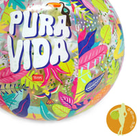 LEGAMI 40 cm-es Felfújható Strandlabda PVC Gyerekeknek Partikhoz Focizáshoz - PURA VIDA 2