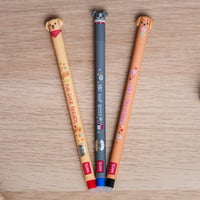 Sada mazateľných gélových pier LEGAMI Fur-ever Friends – 3 ks, 0,7 mm, čierne, modré, červené, s termocitlivým atramentom 8
