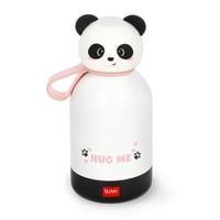 LEGAMI Hot & Cold BFF Gyerek Kulacs Panda Mintával, Dupla Falú 18/8 Rozsdamentes Acél, Légmentes Zárással, 310 ml, 12 óra meleg és 24 óra hi 1