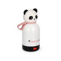 LEGAMI Hot & Cold BFF Gyerek Kulacs Panda Mintával, Dupla Falú 18/8 Rozsdamentes Acél, Légmentes Zárással, 310 ml, 12 óra meleg és 24 óra hi 2