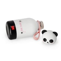 LEGAMI Hot & Cold BFF Gyerek Kulacs Panda Mintával, Dupla Falú 18/8 Rozsdamentes Acél, Légmentes Zárással, 310 ml, 12 óra meleg és 24 óra hi 4