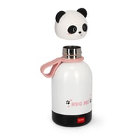LEGAMI Hot & Cold BFF Gyerek Kulacs Panda Mintával, Dupla Falú 18/8 Rozsdamentes Acél, Légmentes Zárással, 310 ml, 12 óra meleg és 24 óra hi 3