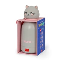 LEGAMI Hot & Cold BFF Kitty gyerek kulacs, 310 ml, dupla falú 18/8 rozsdamentes acél, légmentes zárás, 12 óra meleg és 24 óra hideg megőrzés 5