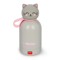 LEGAMI Hot & Cold BFF Kitty gyerek kulacs, 310 ml, dupla falú 18/8 rozsdamentes acél, légmentes zárás, 12 óra meleg és 24 óra hideg megőrzés 1