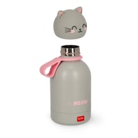 LEGAMI Hot & Cold BFF Kitty gyerek kulacs, 310 ml, dupla falú 18/8 rozsdamentes acél, légmentes zárás, 12 óra meleg és 24 óra hideg megőrzés 3