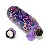 Termos boca Legami Hot & Cold Flowers 800 ml – hermetičko zatvaranje, 12 sati toplo i 24 sata hladno piće, odvojiva silikonska ručka, nehrđajući čelik 4