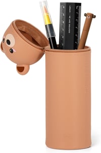 Legami Kawaii 2in1 szilikon tolltartó ceruza tartó reißverschluss 2