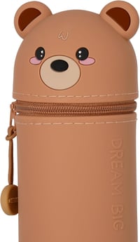Legami Kawaii 2in1 szilikon tolltartó ceruza tartó reißverschluss 7