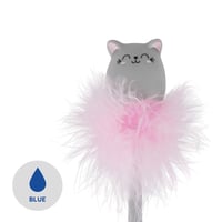 Guľôčkové pero s LED svetlom Legami Luminous Cat – modrý atrament – hrot 0,7 mm 4