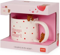 LEGAMI Macis Kávéscsésze 350ml Mosogatógépben Mosható Teddy Bear Bögre 8