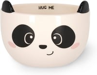 LEGAMI Panda reggelizőpohár, 400 ml, kőedény, mikróhullámú és mosogatógépbiztos 1