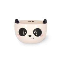 Legami Panda šalica za doručak od kamenine, 400 ml - crno/bijela 1