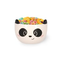 Legami Panda šalica za doručak od kamenine, 400 ml - crno/bijela 2