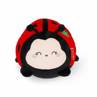 Plyšová hračka Legami Super Soft! Mini lienka – 14x15x12 cm, s menovkou na personalizáciu, samostatne stojaca 1