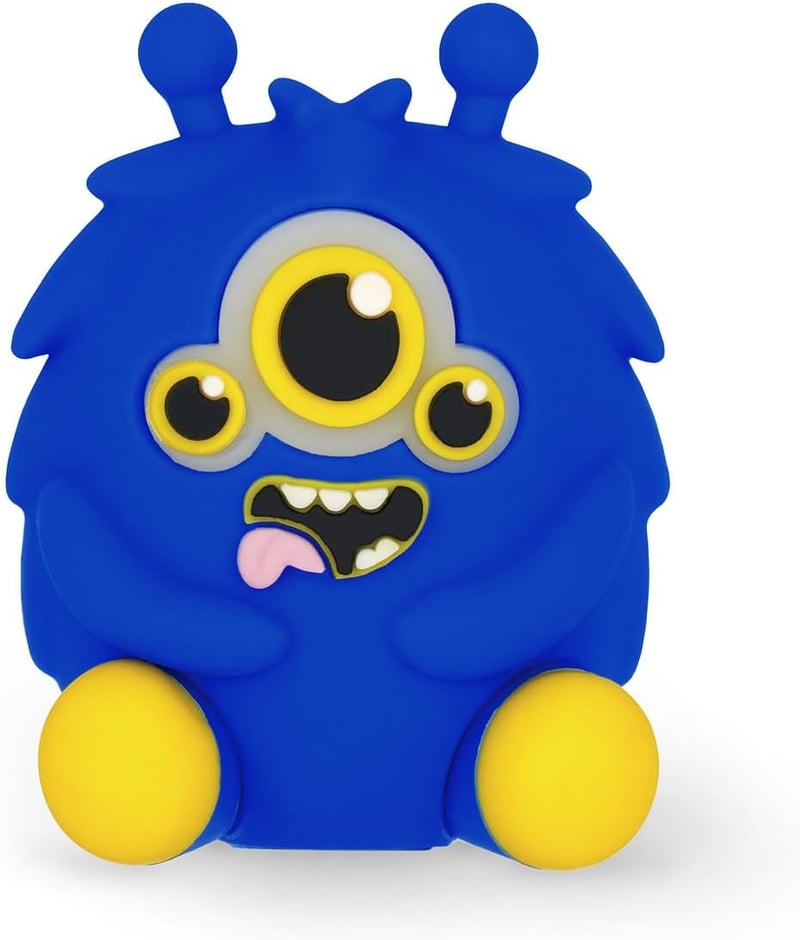 LEGAMI Világító Ceruzahegyező Tárolóval Szörnyes Iskolai Kiegészítő - MONSTER