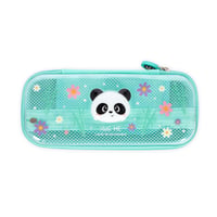 Peračník LEGAMI Wonderwow Panda, 2 priehradky a vnútorný držiak na perá, vnútorné sieťované vrecko, zips, 23x11x5 cm 1