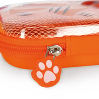 Puzdro na perá LEGAMI Wonderwow Tiger – 2 priehradky, s vnútorným držiakom na perá a sieťovaným vreckom, na zips, 23x11x5 cm 5