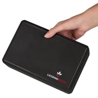 Legendwerk Yoga blokk 2 ks čierny - Protišmyková jógová tehla z EVA peny, dvojité balenie — poškodená jógová tehla (stav: viď 2. obrázok) 7