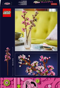 LEGO Botanicals Čerešňový kvet 40725 – Dekorácia z umelých kvetov na stôl pre dievčatá a tínedžerov od 8 rokov 9