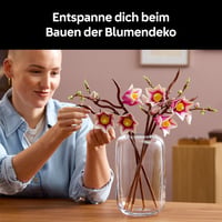 LEGO Botanicals Magnóliové konáre 11510 – Kvetinová dekoratívna stavebnica pre dospelých – 5 umelých kvetov na skrášlenie obývačky alebo spálne – Kreatívne 3