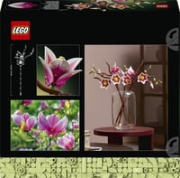 LEGO Botanicals Magnóliové konáre 11510 – Kvetinová dekoratívna stavebnica pre dospelých – 5 umelých kvetov na skrášlenie obývačky alebo spálne – Kreatívne 10