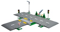 LEGO City 60304 Križovatka so svetelnou signalizáciou a dielikmi svietiacimi v tme, stavebnica 10