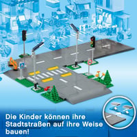 LEGO City 60304 Križovatka so svetelnou signalizáciou a dielikmi svietiacimi v tme, stavebnica 3