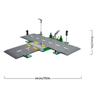 LEGO City 60304 Križovatka so svetelnou signalizáciou a dielikmi svietiacimi v tme, stavebnica 8