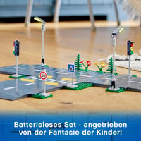 LEGO City 60304 Križovatka so svetelnou signalizáciou a dielikmi svietiacimi v tme, stavebnica 6